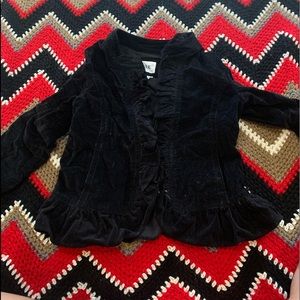 Black “Live a Little” jacket